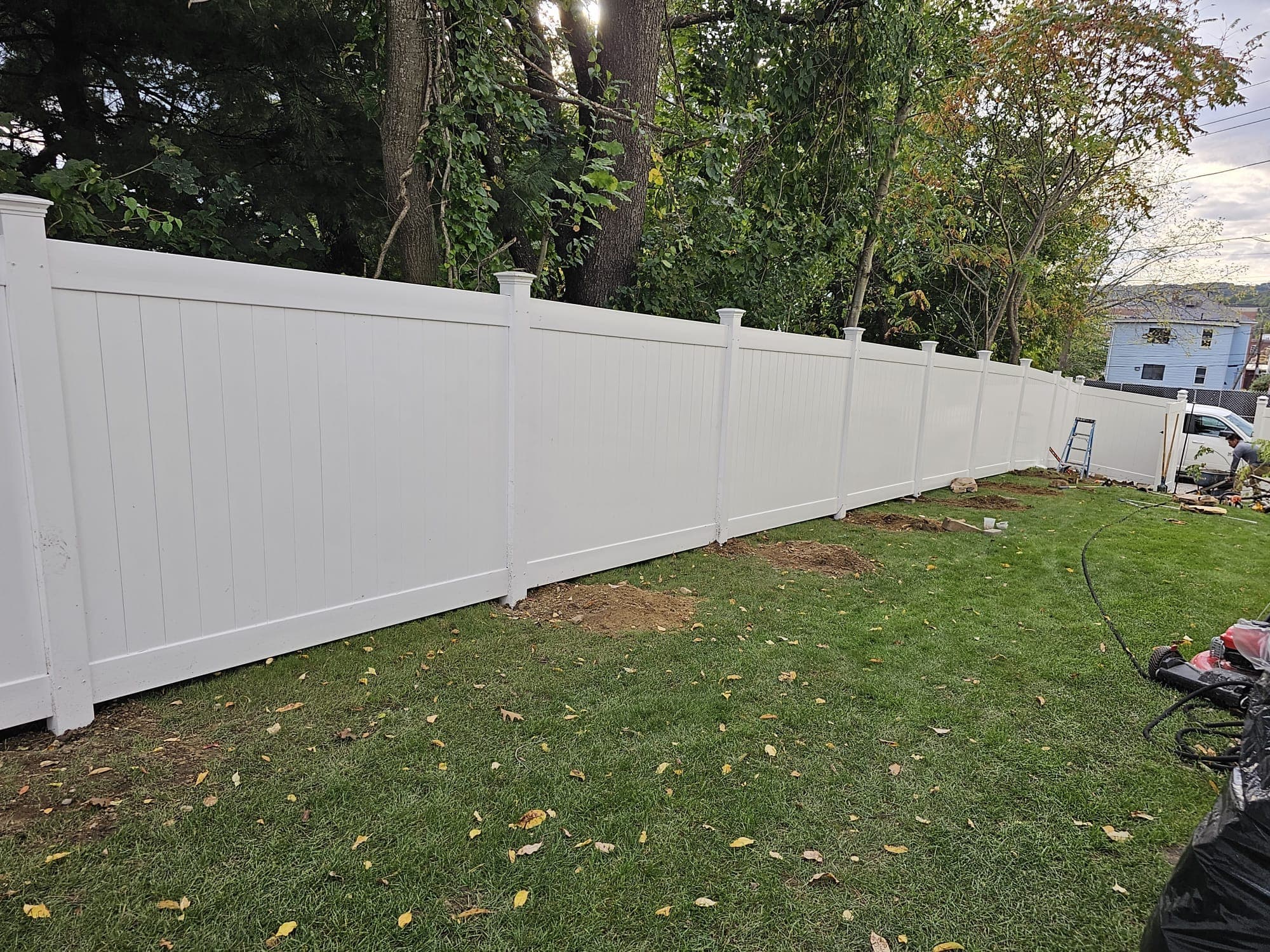Vinyl Fence Installation